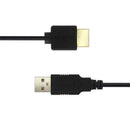 USB To HDMI Charging Cable Display Graphic Converter For Laptop PC Power Cord
