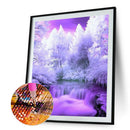 Full Round Drill Rhinestone Picture DIY Nature Diamond Painting (W564)