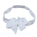 Baby Girls Headwear Bow Band white