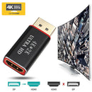 4K Display Port To HDMI Male Female Adapter Converter DisplayPort DP To HDMIOZ