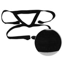 Black FX CPAP Nasal Headgear Strap No Air Leaks Mirage Adjustable Cushion Y9A4