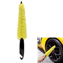 Car Vehicle Motorcycle Sponge Wheel Tire Brush Washing Rim Scrub Cleaning Tool