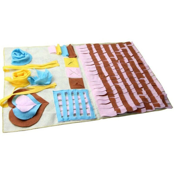 Pet Dog Snuffle Mat Training Pet Feeding Mat Nosework for Dogs Activity Fun