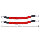 Bounce Trainer Resistance Rope Sports Fitness Boxing Stretching Stap (Red) A