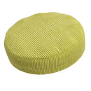 3Pcs Elastic Winter Plush Round Chair Seat Cover Removable ~Green_Size 4