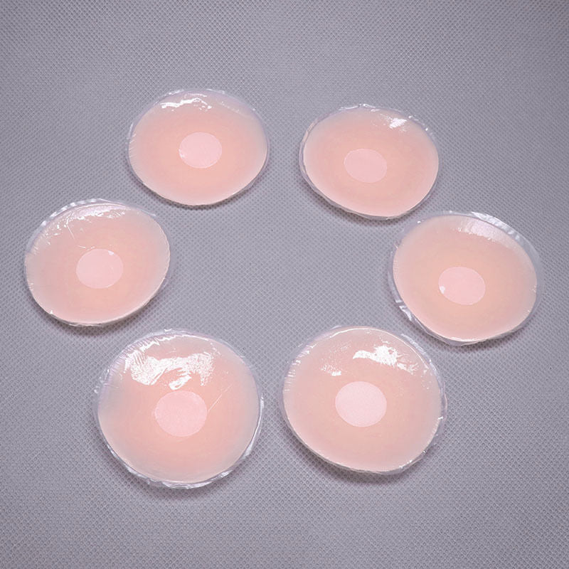 2x Adhesive Reusable Soft Silicone  Nipple Cover Invisible Bra Pad Pasties