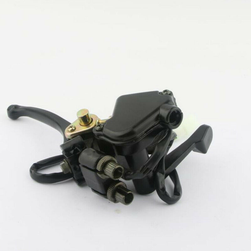 Hydraulic Brake Master Cylinder Brake Lever Handle w/ Oiler for 50-250cc ATV