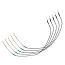 5pcs Acoustic Folk Guitar Piezo Cable Under-Saddle Pickup Stick Rod 85mm