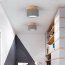 Led Ceiling Spot Light For Ceiling Lamps Lighting Fixtures Led 5W Wood Down Q9Y2