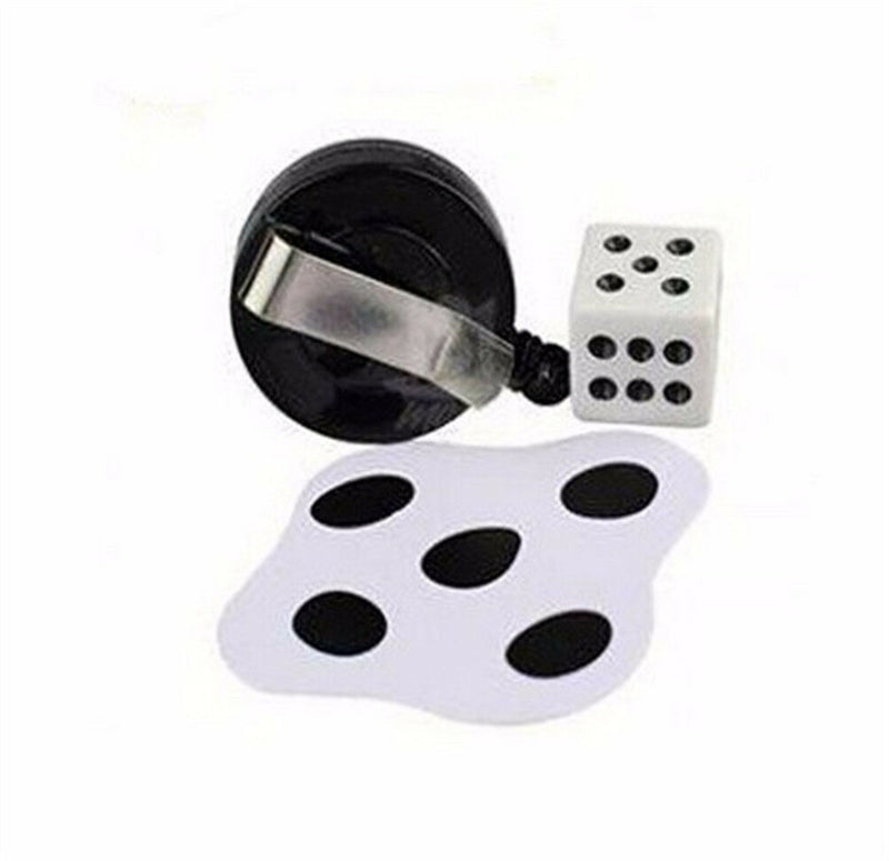 Easy Magic Close-up Dice Magic Trick Flat Dice Easy To Learn Mini Magic BD3C