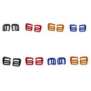 16 Pieces Webbing Strap Buckles for 1inch Belts G Hook Backpack Accessories