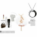 Fashionable Creative Diamond Crystal Rhinestone Keychain Bag Charm Pendent  M5V6