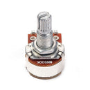 1Pc MN500K Dual Blend Balance Potentiometer(POT) Guitar Bass Volume Tone Co R2Y4