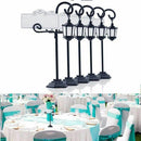 5 PCS Streetlight Shape Wedding Party Reception Place Card Holder Number Na C2J9