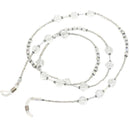 Transparent Beaded Eyeglasses Rope Beads Sunglasses Strap Holder