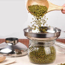 Stainless Steel Wide Mouth Funnel Canning Hopper Filter Food Pickles Jam Fu