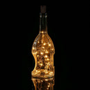 LED Wine Bottle Lamp Cork Shaped String Lights for Christmas (Yellow) 10PCS