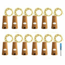 Cork Lights for Wine Bottle, Wine Bottle Lights 12 Pack 6.5ft 20 LED Wine C U9A1