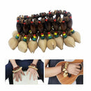 Handmade Nuts Shell Bracelet Handbell for Djembe African Drum Conga Percuss