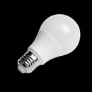 High voltage E27 5W plastic aluminum RGB light bulb with remote control 85V C4B3