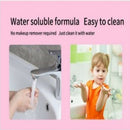 Kids Washable Makeup Kit, 3 Layers Fold Out Make Up Palette with Mirror for