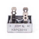 2PCS  KBPC5010 50A 1000V Metal Case Single Phases Diode Bridge Rectifier ME