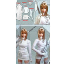 1/6 Scale  Overcoat Dress Stocking Hair Band for 12'' PH Action Figures