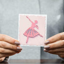 Ballet Girl Metal Cutting Dies for DIY Scrapbooking Card Embossing Stencils