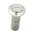 Stainless Steel 316 Boat Deck Fuel Filler w/ Keyness Cap for Boats - 38mm 1-1/2