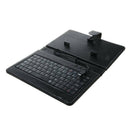 Universal Wired Keyboard Flip Holster For Android Phone 4.2''-6.8''black