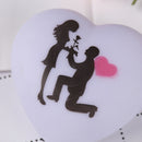 LED Colorful Lover Heart Shape Small Light Wedding Surprise Arranging Decorat BX
