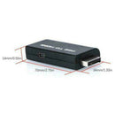 for HDTV Monitor PS2 to HDMI Video Adapter Converter with 3.5mm Audio Output