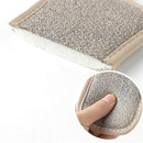 Double sided Scouring Pad Dish Cloth kitchen Cleaning tool Wiper rags Dish To Nw