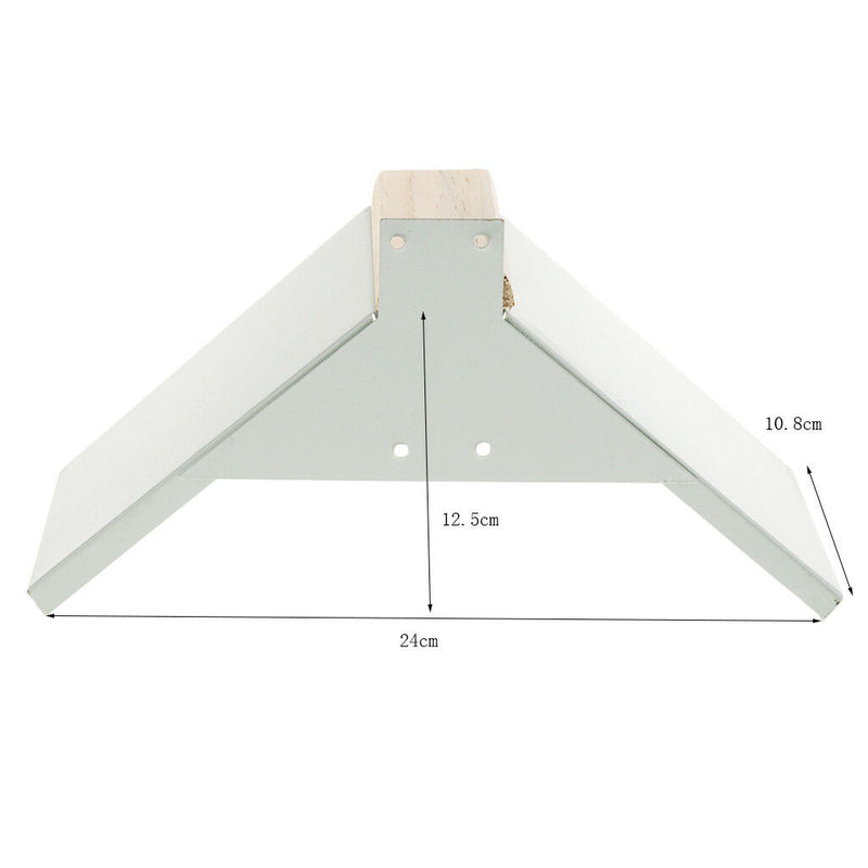 Safety Wood Iron Perch Platform for Birds Parrot Pigeon Dove
