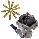 10x Carb Slow / Pilot Jet Kit for PWK Keihin OKO CVK 32 35 38 40 42 45 48 SYS