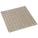 100pcs Self-Adhesive Rubber Feet Semicircle Clear Bumpers Door Furniture Pad