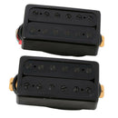 6 Strings Electric Guitar Humbucker Pickups Double Coils Bridge & Neck Black
