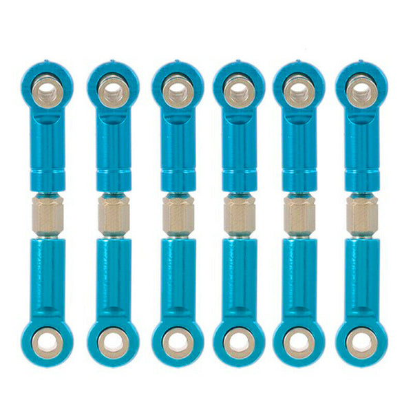 6Pcs Adjustable for Wltoys A949 A959 A969 A979 K929 Upgrade Parts Metal Lin D9C7