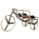 Tricycle Wine Bottle Holder Champagne Display Bar Wine Cabinet Decor Desktop