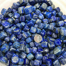 50g 10-25mm Blue Healing Specimen Natural Square Lazurite Lapis Lazuli Stone