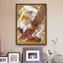 5D DIY Full Drill Diamond Painting Eagle Cross Stitch Embroidery Mosaic Kit