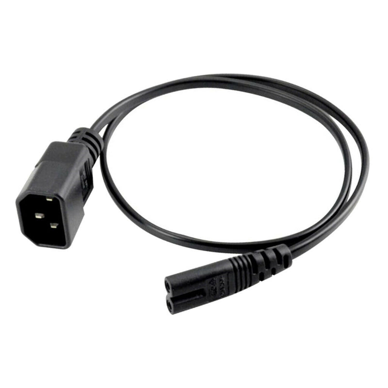 New C14 Male to C7 Female Power Cord 6.56ft Replacement UPS Server Kit