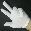 12Pairs Breathable Hand Protective Cotton Blends Work Wear Gloves Resistant C1E0