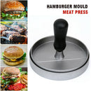 Non-stick BBQ Aluminum Manual Burger Patty Press Hamburger Maker Mold Meat Beef