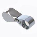 21mm Jewelers Eye Loups Tattoo Magnifier Magnifying Glass with 2 LED 30X