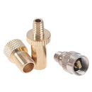 3pcs Bike Bicycle Presta to Schrader Valve Adapters Valve Extension Pump To Hn