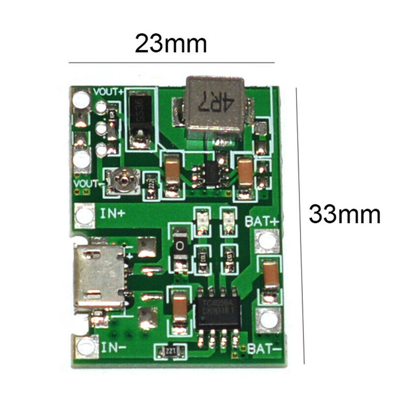 USB Lithium 3.7V Battery Charging Module 4.2V Boost Step Up 5V 9V 12V 24V EB Tw