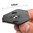 4x Mini LED Flashlight Glasses Adjustable Clip Reading Light Universal EWI