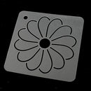 2Pcs Plastic Flower Quilting Stencil Template for Stitching Painting Craft