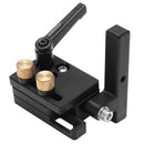 Aluminum Alloy T-Track Woodworking T-Slot Beveled Track Miter Track Stop Wo